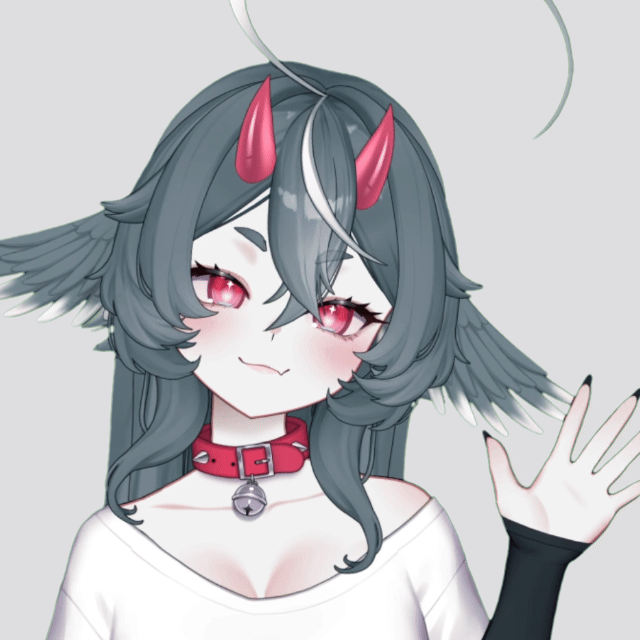 Lynniia's VTuber avatar smiling and waving